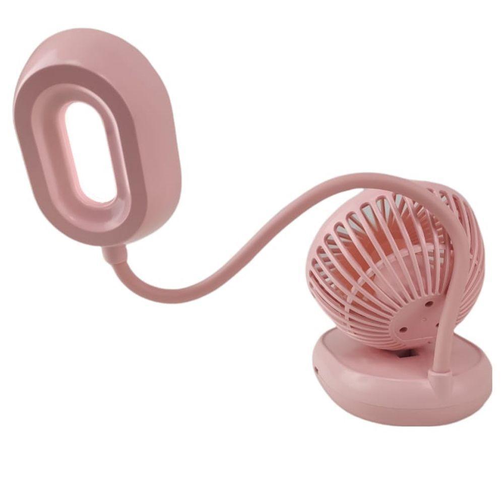 Luminaria Ventilador 2 Em 1 Ajustavel Led Flexivel Abajur - 3