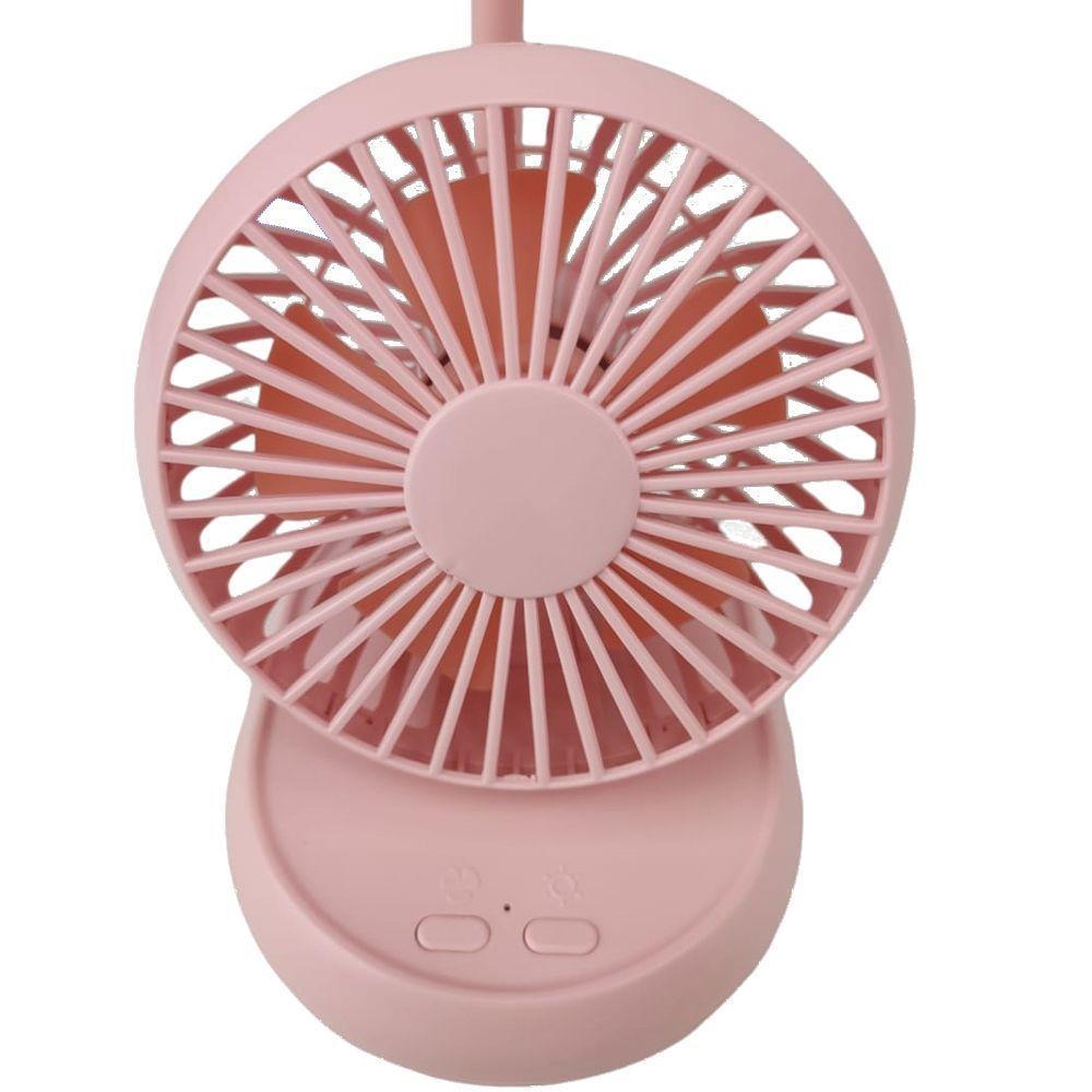 Luminaria Ventilador 2 Em 1 Ajustavel Led Flexivel Abajur - 4