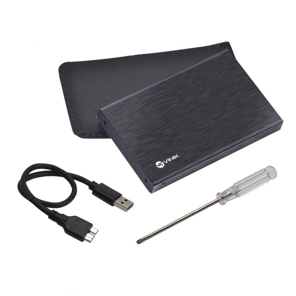 Case Externo Para Hd 2.5" Com Usb 3.0 Preto - Chda-300 - 5