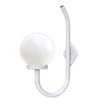 Luminária Globo Braço Parede Alumínio Branco 56x20cm - 1