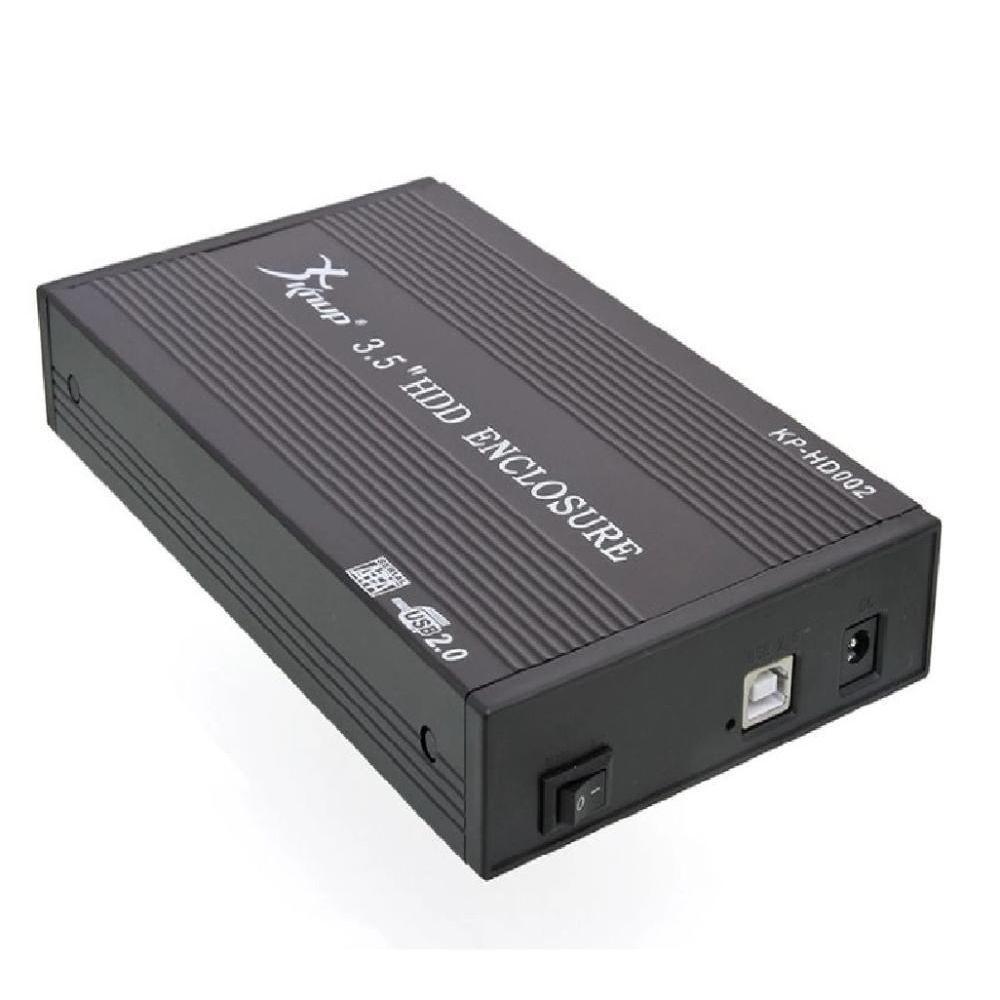 Case Para Hd 3,5 De Pc Computador Hd Externo Sata Usb 2.0 - 1