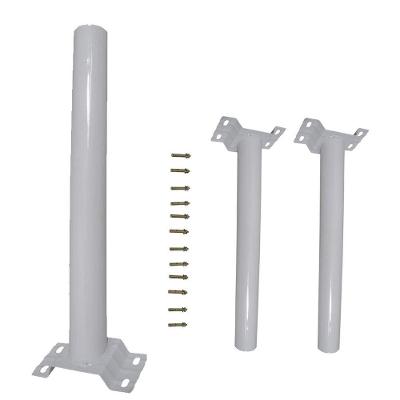 Suporte Barra Para Luminaria Solar Parede 3Un