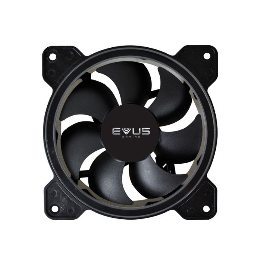 Cooler Gamer Evus F-12Fix Fan 12Cm Com Led - 4