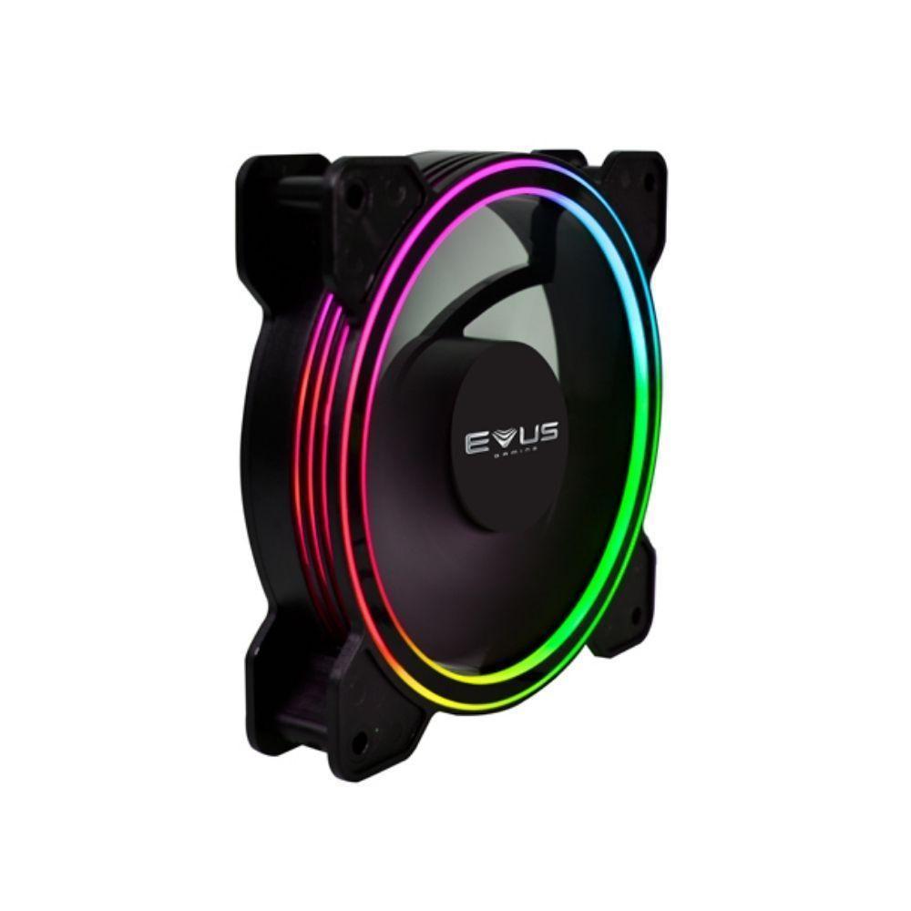 Cooler Gamer Evus F-12Fix Fan 12Cm Com Led - 5