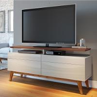 Rack Bancada 2 Gavetas Com Nicho 146cm Amy Branco Acetinado - 8