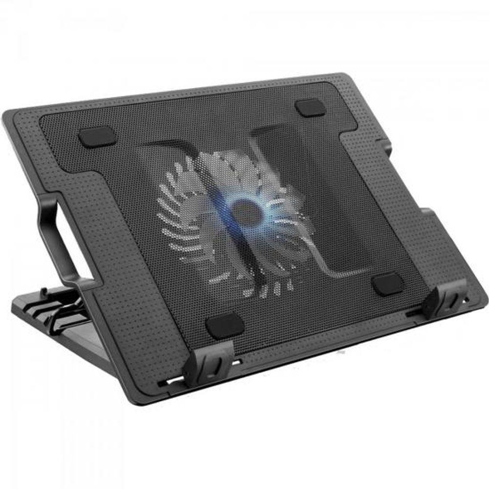 Suporte Para Notebook Com Cooler Acoplado Ac166 Preto Multilaser - 1