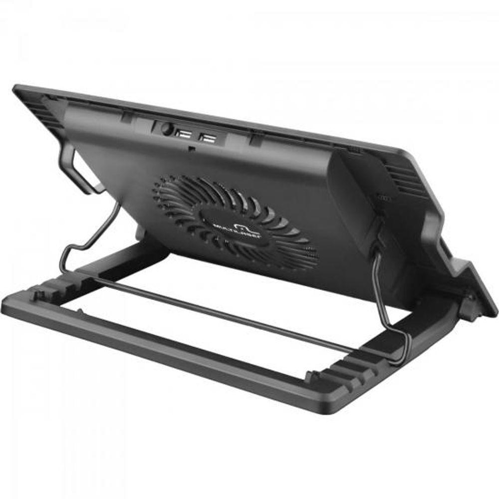 Suporte Para Notebook Com Cooler Acoplado Ac166 Preto Multilaser - 3