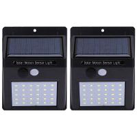 Luminária Solar Parede 30 Leds Sensor Movimento Automático - 5