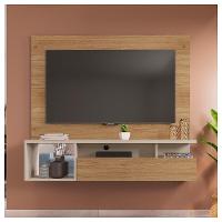 Painel Bancada Para Tv Até 55 Polegadas Black Marrom Caemmun - 5