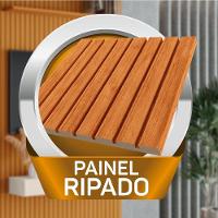 Painel Para Tv Até 70 Polegadas 1,80x2,40m Ripado Com Prateleira Arbo Cedro Edn Nature - 5