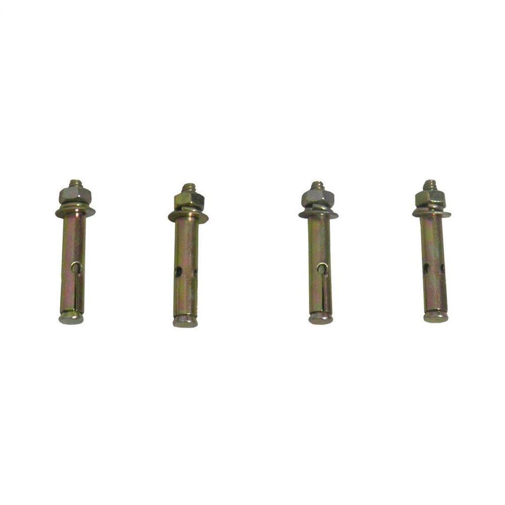 Suporte Barra Luminaria Solar 8 Und Rua Poste Aço Quintal - 6