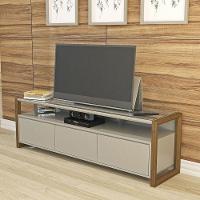 Rack Quadro 3 E 4 Gavetas Largura 180cm 6158 Capuccino - 7