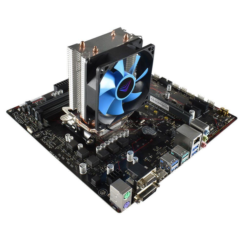 Cooler Para Processador Evus Cp-90 Azul - 8