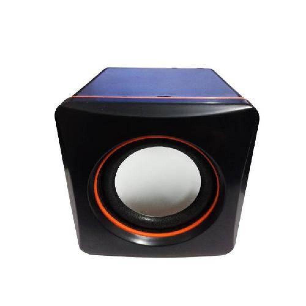 2 Caixinhas de Som Pc Notebook Mini Compacta Cor Preto Usb - 3