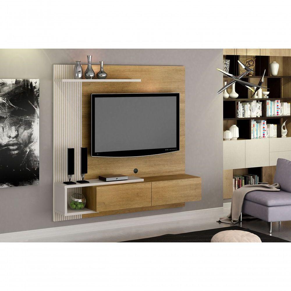 Home Suspenso Para Tvs Até 60" Cinamomo/off White - 2