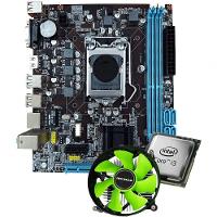 Kit Upgrade Intel Core I3 Terceira Geração Placa Mãe H61 Lg1155 Com Cooler - 1