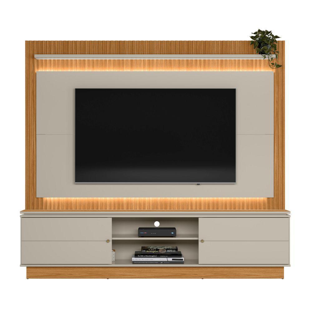 Home Para Tv Ate 75 Polegadas Com Led Clark Nature Off-white - 5