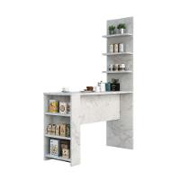Bancada Mesa Gourmet Para Cozinh e Painel Suprema Marmore Bp - 15