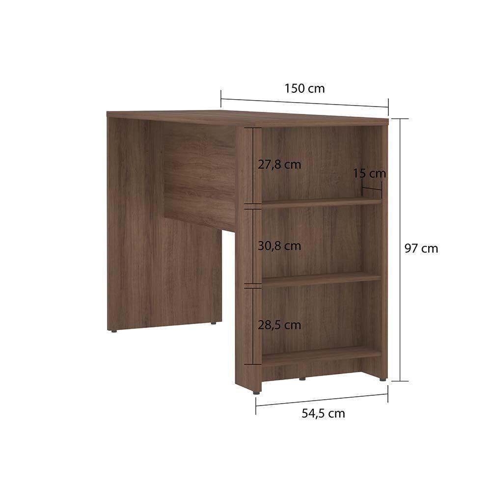 Bancada Mesa Gourmet Para Cozinh e Painel Suprema - 4