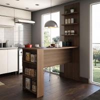 Bancada Mesa Gourmet Para Cozinh e Painel Suprema - 1