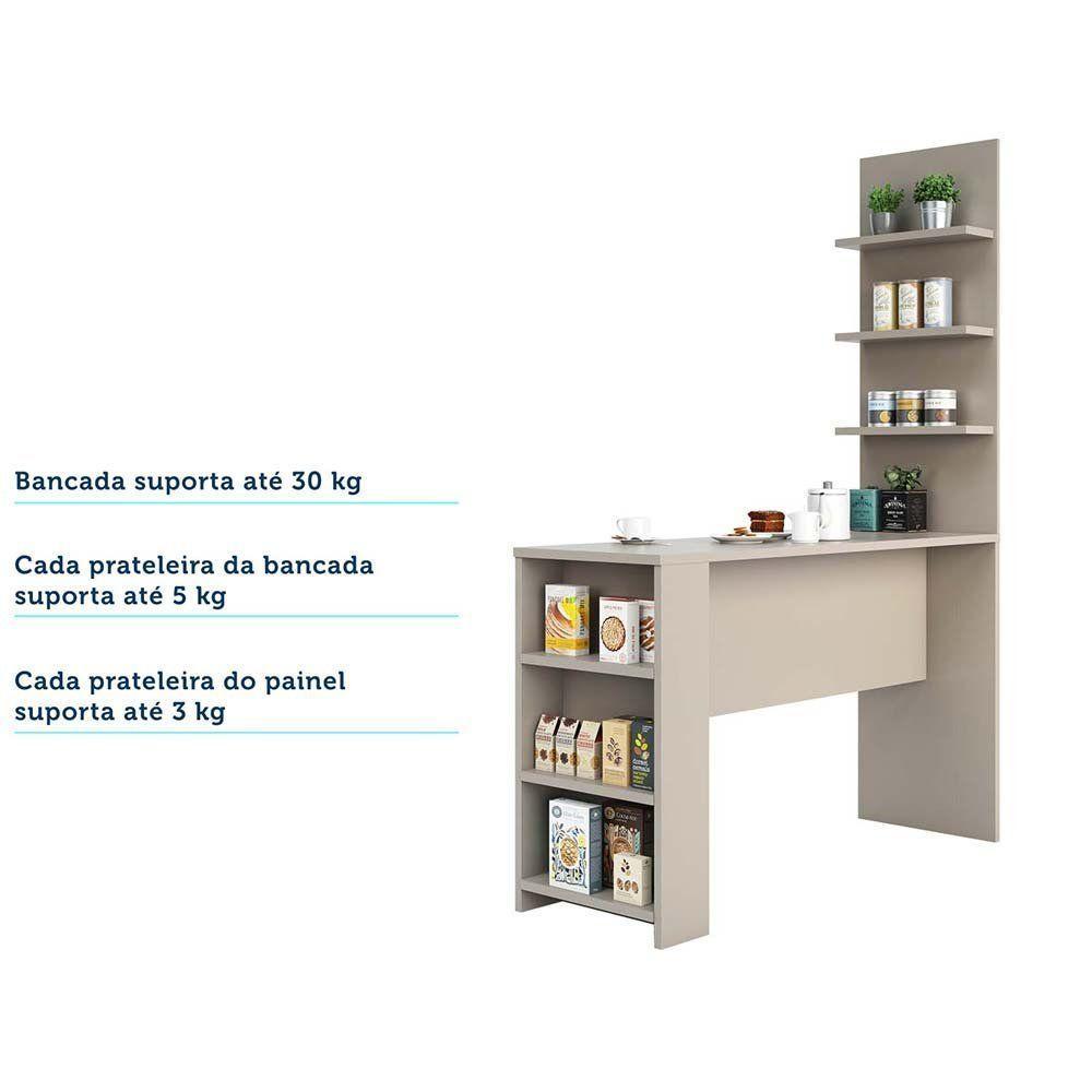 Bancada Mesa Gourmet Para Cozinh e Painel Suprema Connect - 2