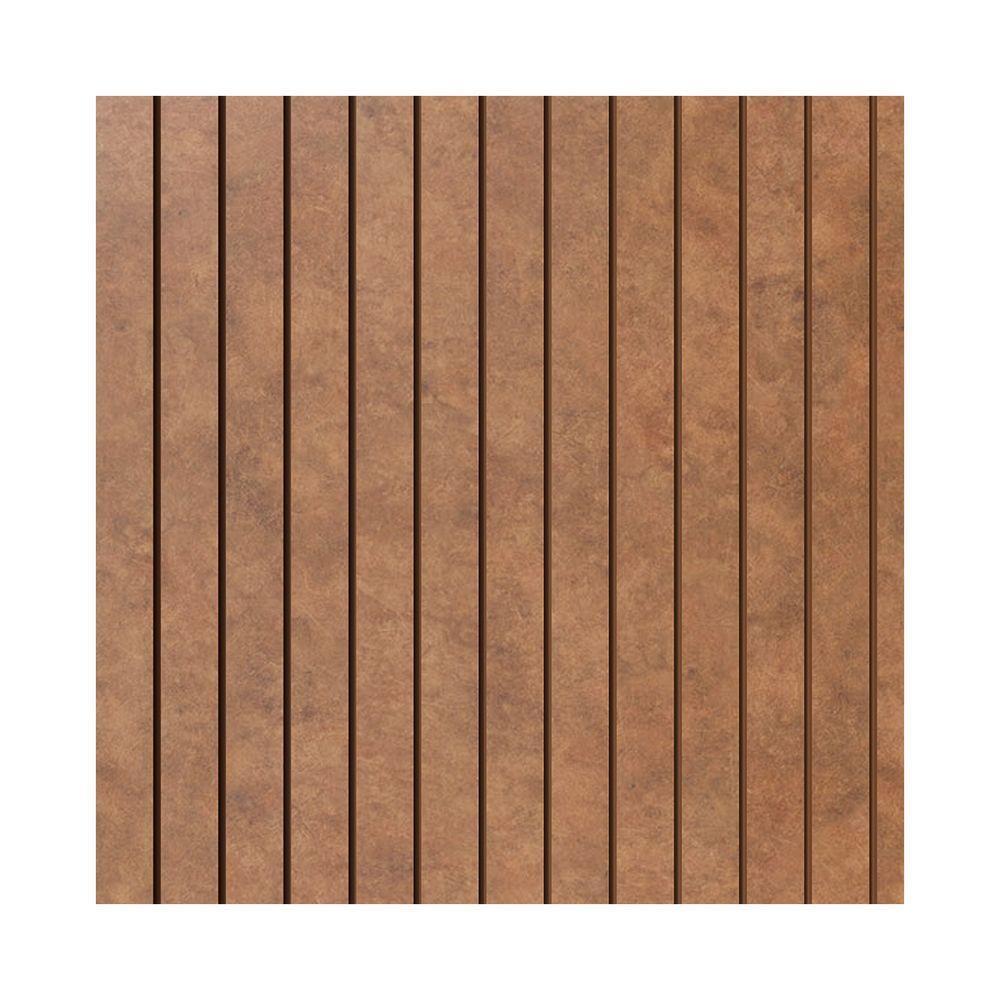 Painel Ripado Eva Laminado Autocolante 10cm Urban Plus Bronze Metro - 1