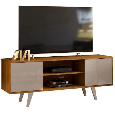 Bancada Rack Tv 55 Polegadas 136cm 3951 Fenddi Naturale Mdt Fenddi Naturale