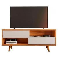 Bancada 135cm Para Tv Até 50 Polegadas Nt1180 Notável Freijo Trend Com Off White - 6