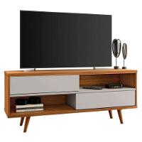 Bancada 135cm Para Tv Até 50 Polegadas Nt1180 Notável Freijo Trend Com Off White - 7
