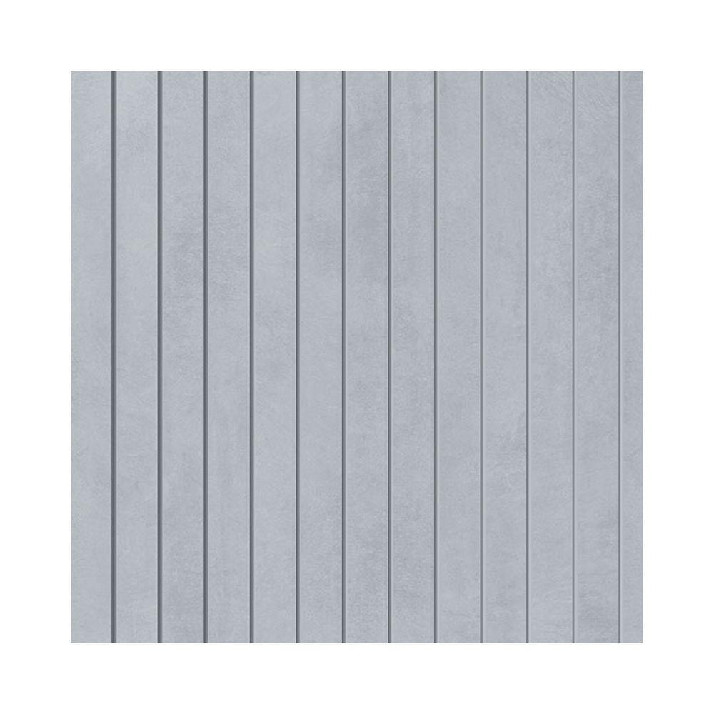 Painel Ripado Eva Laminado Autocolante 10cm Urban Plus Metro M² White Com Textura Branco - 1