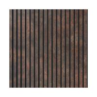 Painel Ripado Eva Laminado Autocolante 10cm Urban Corten Metro - 1