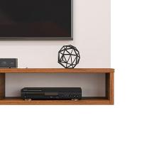 Painel Para Tv Até 60" Polegadas Bento Cor Freijó Off White Dj Móveis - 3