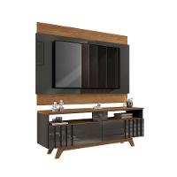 Home Para Tvs Até 60 Polegadas Compton Freijó Grafite - 3