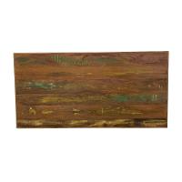 Painel Em Madeira De Demolição Com Tinta Pátina 2m X 1m Sudeste Rústico - 1