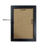 Kit 3 Certificados/Diplomas A4 Com Tela De Acetato E Mdf Titulo Moldura Branca - 2