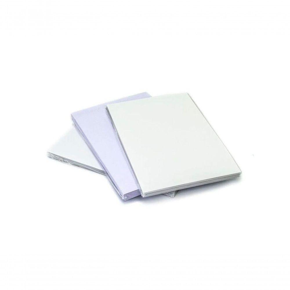 100 Placa Pvc 250 Folha Imprimivel P/ Crachá Cartão Cardápio - 2