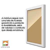 Kit 5 Certificados Diplomas A4 Com Tela De Acetato E Mdf Titulos Moldura Branca - 8