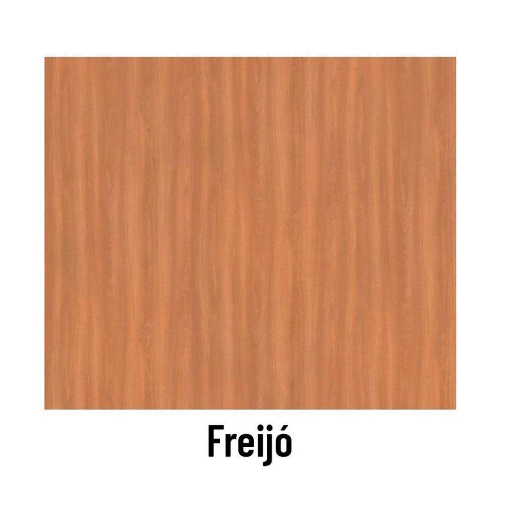 Armário Aéreo Macadâmia 120cm 1 Porta Basculante Ripado Com Nicho 914003 Telasul Freijo - 7