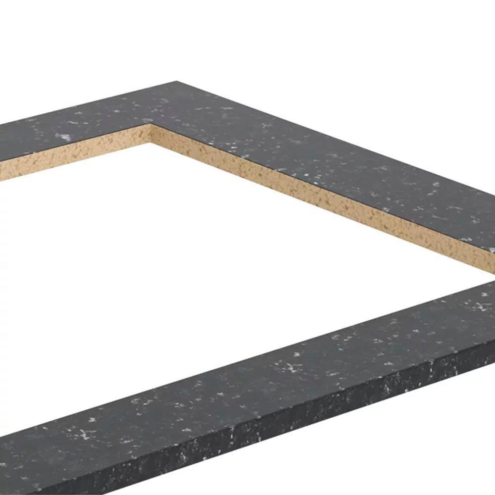 Tampo Para Cooktop 80cm Em Mdf 12256x15 Onix Onix - 3