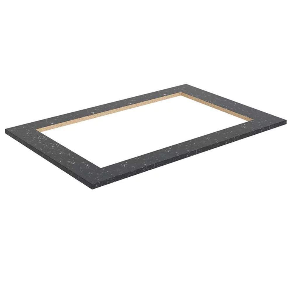 Tampo Para Cooktop 80cm Em Mdf 12256x15 Onix Onix - 4