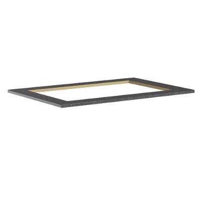 Tampo Para Cooktop 80cm Em Mdf 12256x15 Onix Onix
