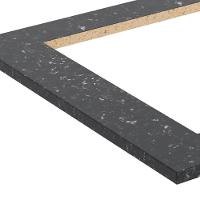 Tampo Para Cooktop 80cm Em Mdf 12256x15 Onix Onix - 2