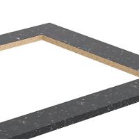 Tampo Para Cooktop 80cm Em Mdf 12256x15 Onix Onix - 3