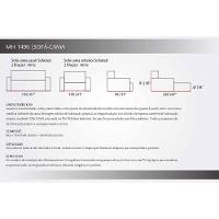 Sofá Cama Casal MH1496 Idea Suede Marrom Claro - Herval - 6
