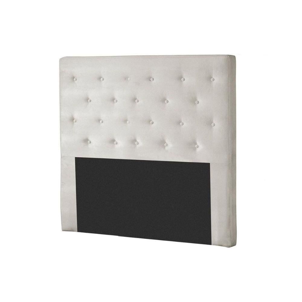 Cabeceira Cama Box Estofada Solteiro Hampton Suede Bege Claro - Probel - 1