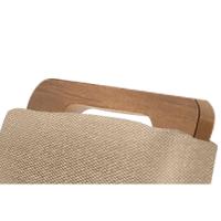 Cadeira Sala De Jantar Athenas Kit 2 Un Imbuia/veludo Creme - Rufato - 6