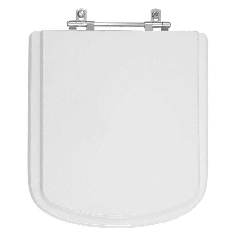 Tampa De Vaso Poliester Bali Cinza Claro Para Bacia 6Lpf - 1