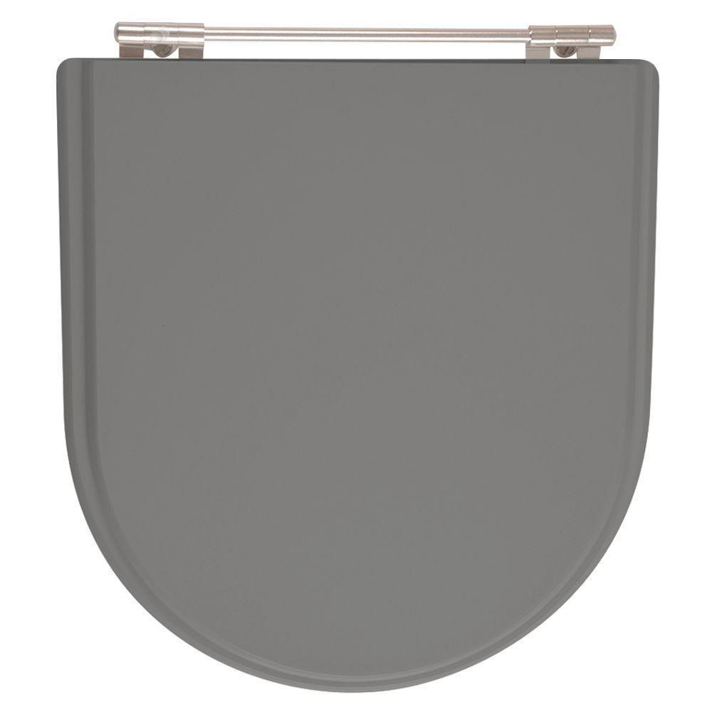 Tampa De Vaso Calypso Cinza Ambar Para Bacia Incepa 6Lpf - 1