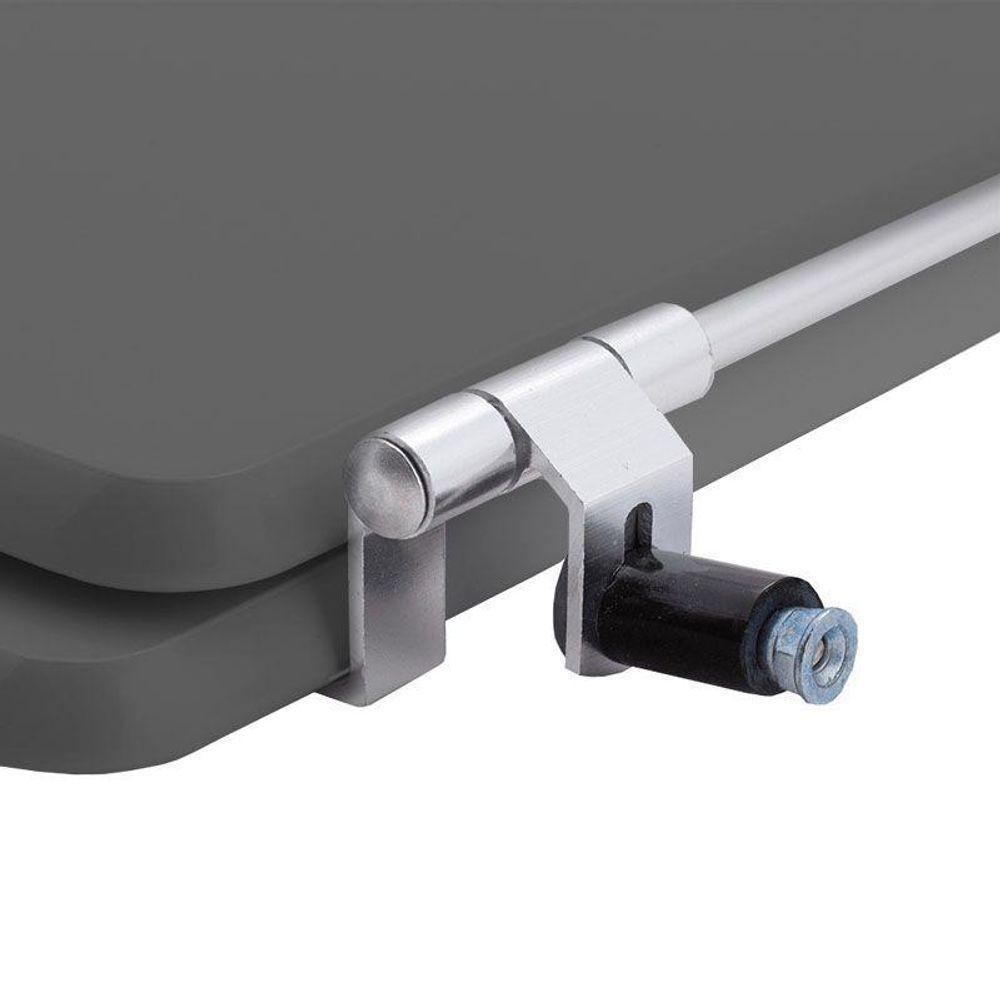 Tampa De Vaso Calypso Cinza Ambar Para Bacia Incepa 6Lpf - 3