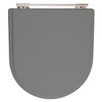 Tampa De Vaso Calypso Cinza Ambar Para Bacia Incepa 6Lpf - 1